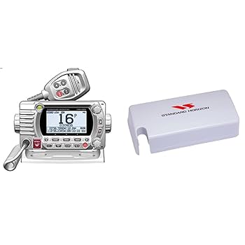 STANDARD HORIZON
トランシーバー6セット、充電器、バッテリー付 Standard Horizon Fixed Mount VHF with GPS - White - Walmart.com